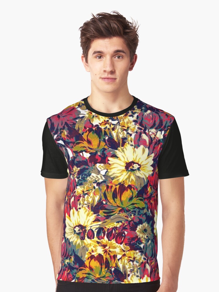 Flowery t shirt Clearance