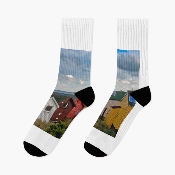 Item preview, Hengistbury Head Beach Huts Bournemouth Dorset designed and sold by AndyEvansPhotos.