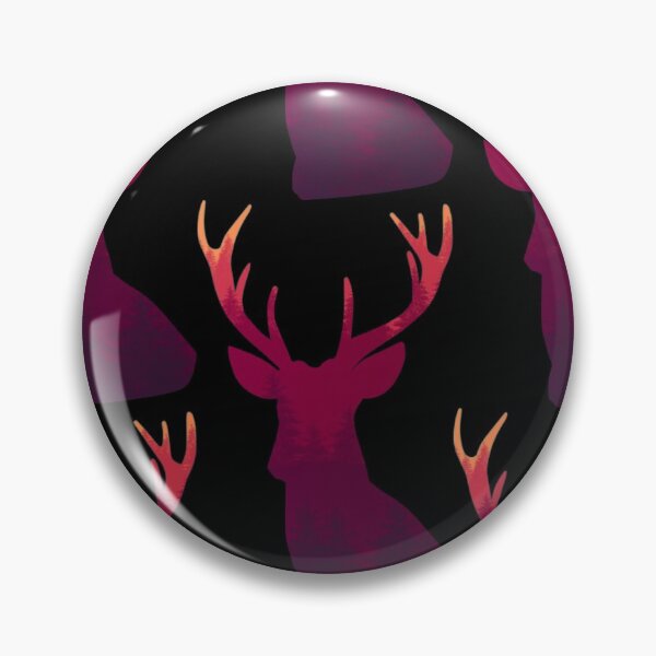 Item preview, Deep Rich Colours Deer Stag Pattern  designed and sold by RosalieReeves.