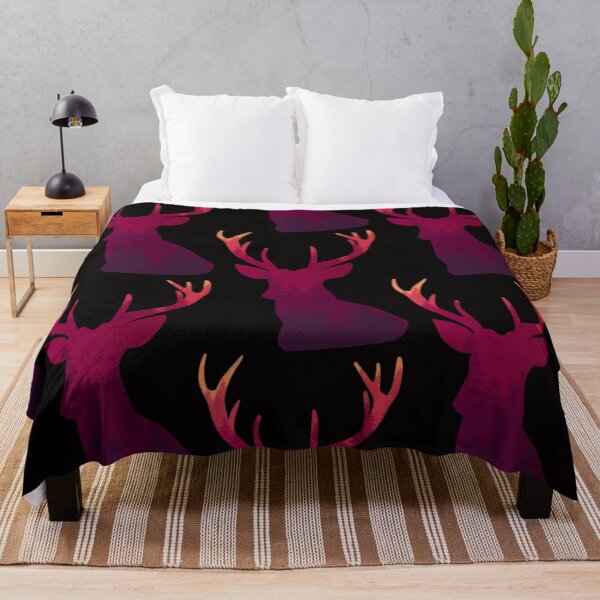Item preview, Deep Rich Colours Deer Stag Pattern  designed and sold by RosalieReeves.
