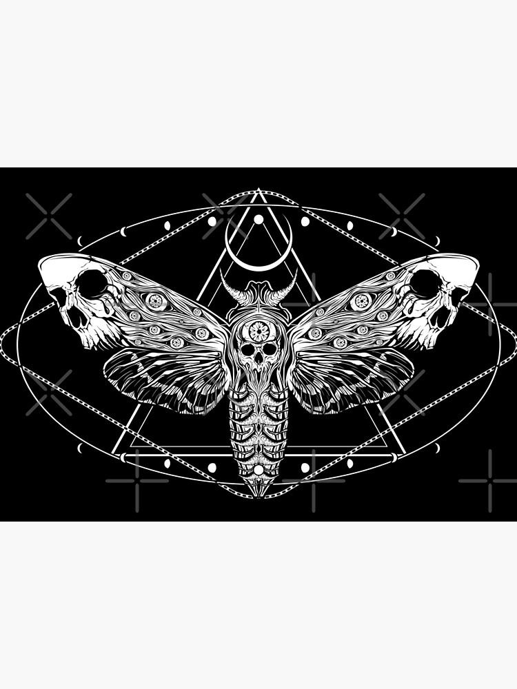 Surreal Death Moth by VonKowen