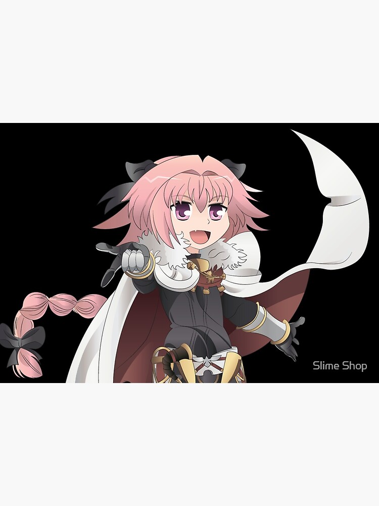 Rider Of Black Astolfo Chibi by BlazeDazzleDusk