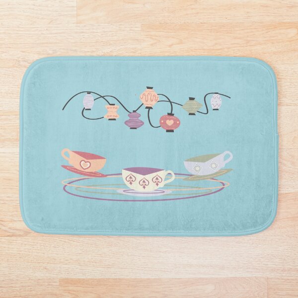 Mad Tea Cups Bath Mat