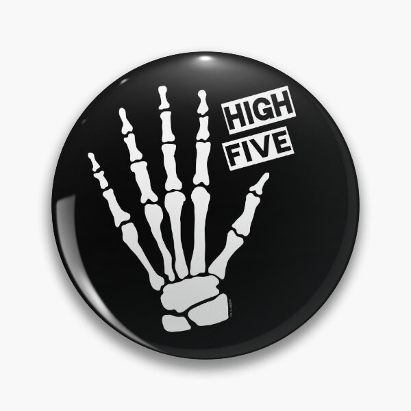 Item preview, Skeleton Hand High Five designed and sold by ArtVixen.