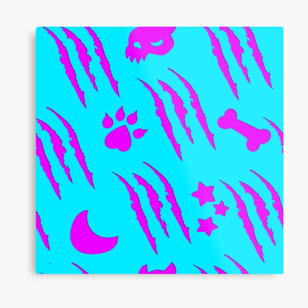 Werewolf Weather in Panic Metal Print