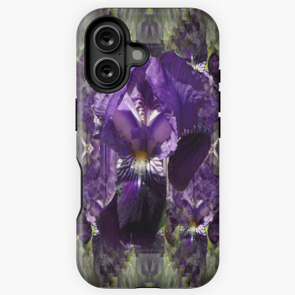 Blue Iris i phone 4 iPhone Tough Case