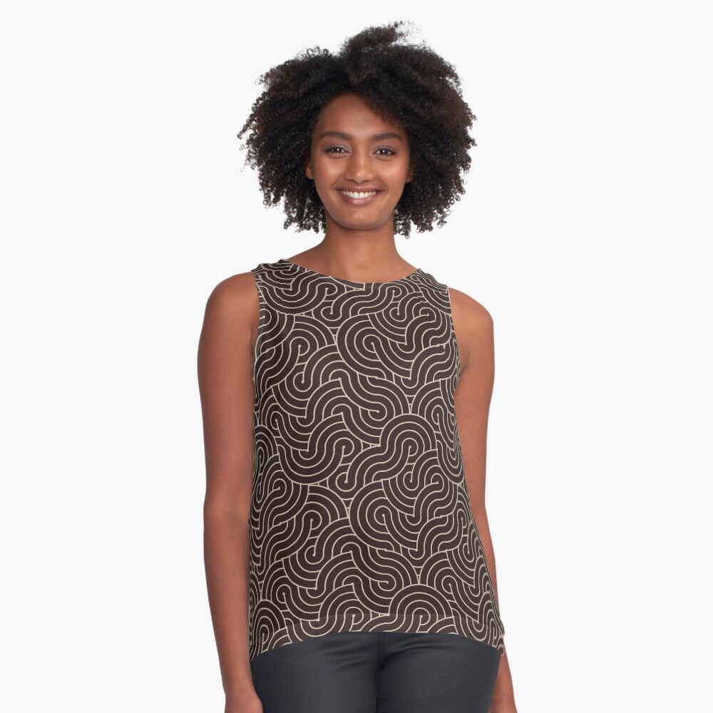 Item preview, Sleeveless Top designed and sold by danielcoulmann.
