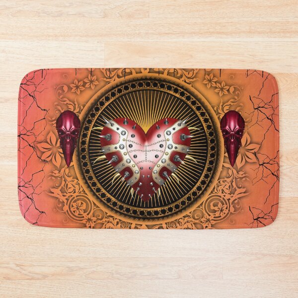 Item preview, Awesome dark heart with skulls designed and sold by nicky2342.