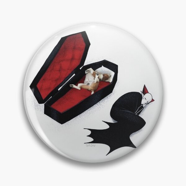 Item preview, If Dracula had a Beagle (feat. Arno Dorian, the sleeping Beagle) designed and sold by Radu-Gabriel.