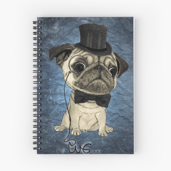 Item preview, Pug; Gentle pug (color version) designed and sold by barruf.