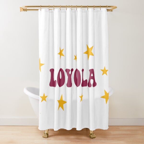 LUC Sticker Shower Curtain