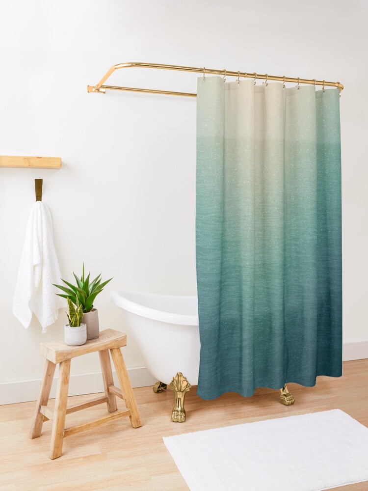 Alternate view of VIVID II Shower Curtain