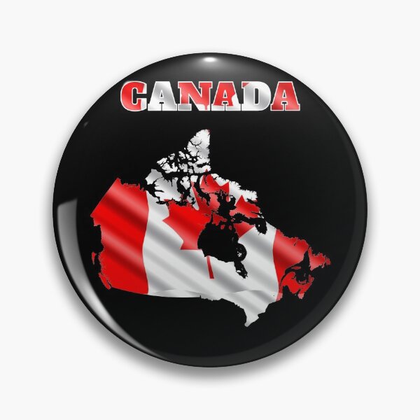 Item preview, Canada Map Flag designed and sold by marosharaf.