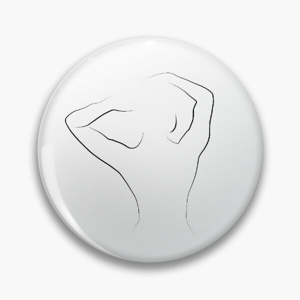 Item preview, Body Outline of a Woman - Miss Mina designed and sold by Melody Watson.
