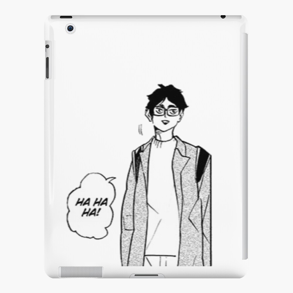 Akaashi Laughing Haikyuu Timeskip Manga Cap Ipad Case And Skin By Joojlia Redbubble 0757