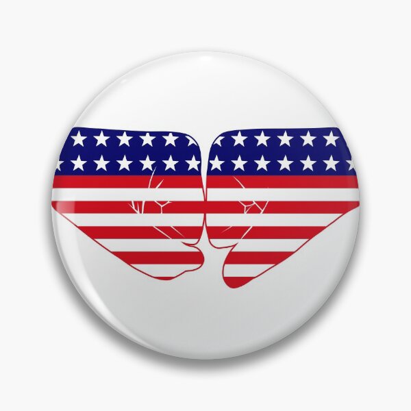 Item preview, USA Fist Bump Patriot Flag Series designed and sold by Carbon-Fibre Media.
