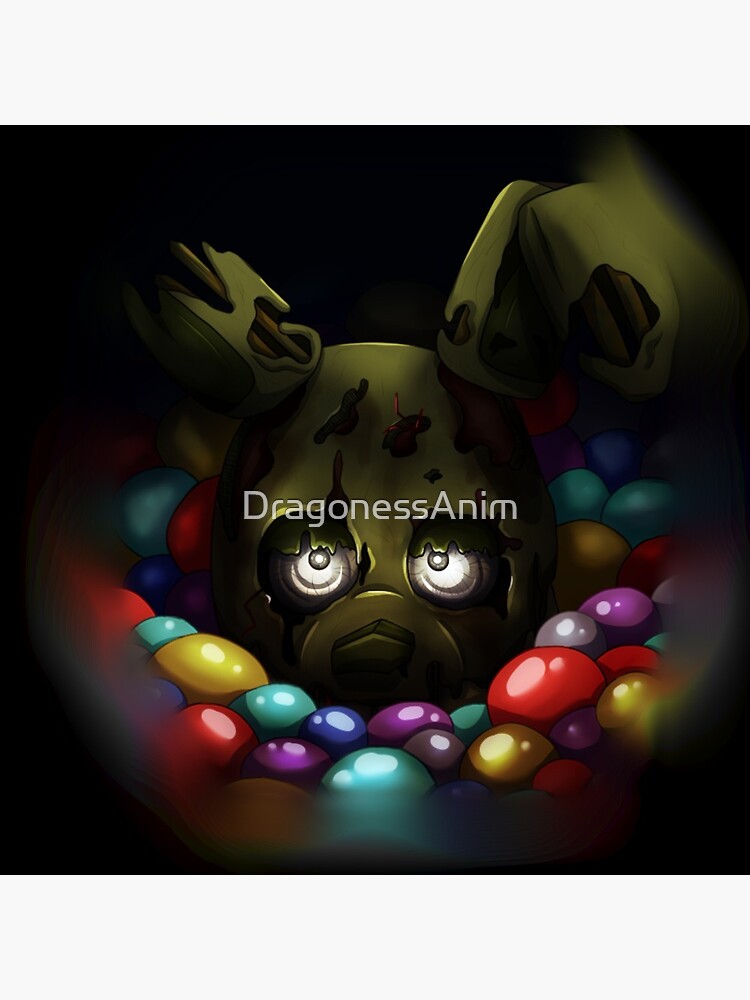 Into the Pit but it's Springtrap REMASTERED Pin for Sale by