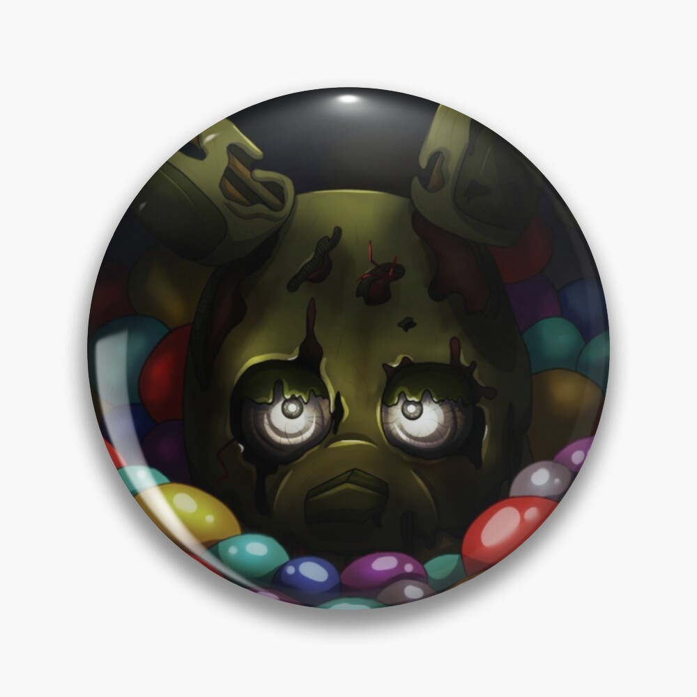 Into the Pit but it's Springtrap REMASTERED Sticker for Sale by