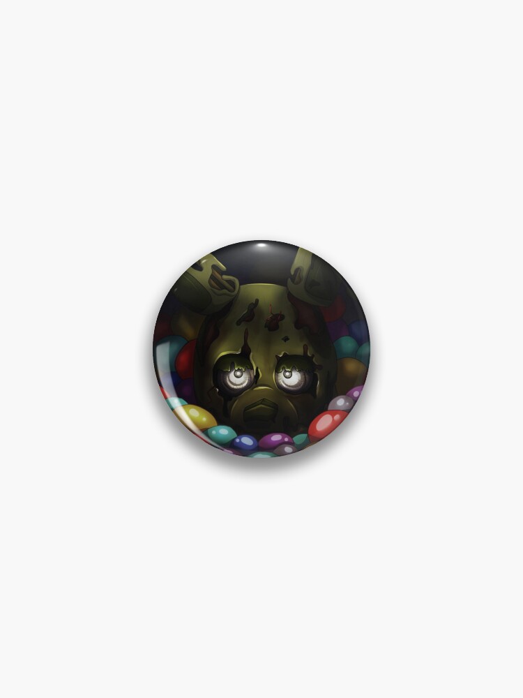 Into the Pit but it's Springtrap REMASTERED Pin for Sale by