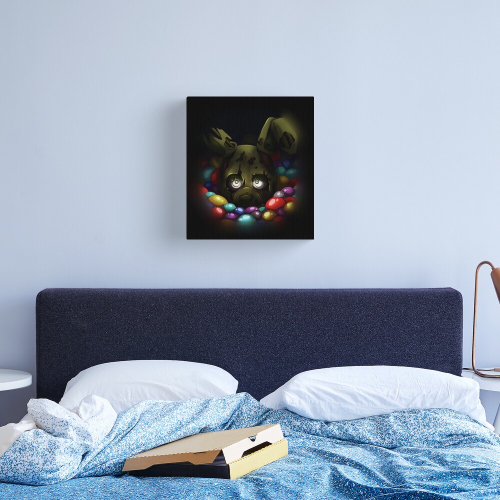 Into the Pit but it's Springtrap REMASTERED Art Board Print for Sale by  DragonessAnim