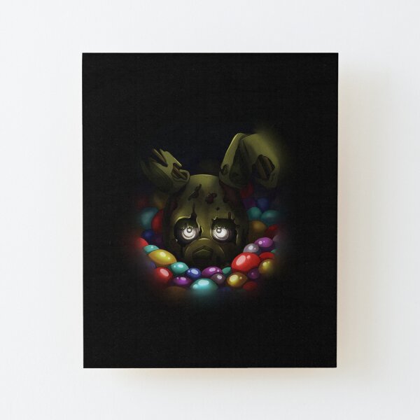 Into the Pit but it's Springtrap REMASTERED Art Board Print for Sale by  DragonessAnim