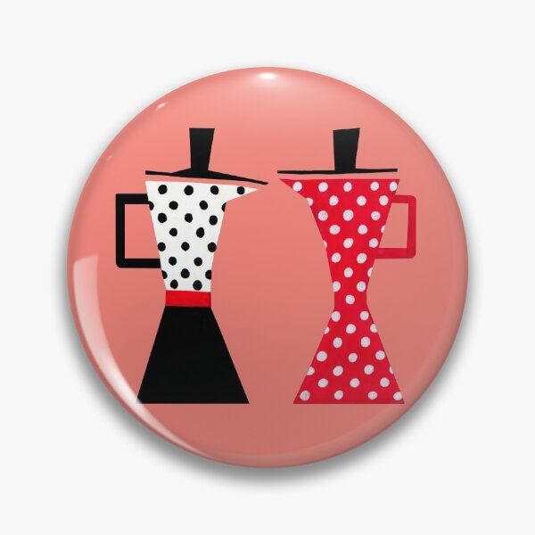 Item preview, Ole coffee pot in coral designed and sold by Aidi Riera.