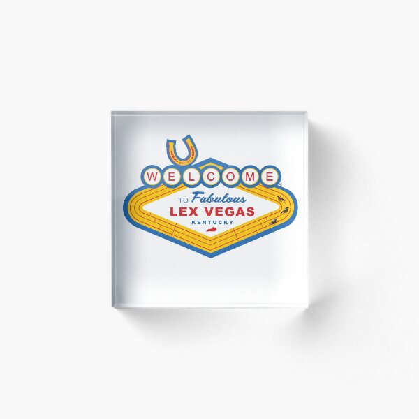 LexVegas Acrylic Block