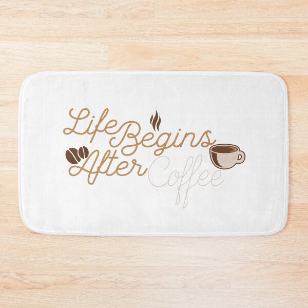 Item preview, Life Begins After Coffee Funny Family Gift idea for Mom, Dad & Siblings designed and sold by BohemianAtlas.
