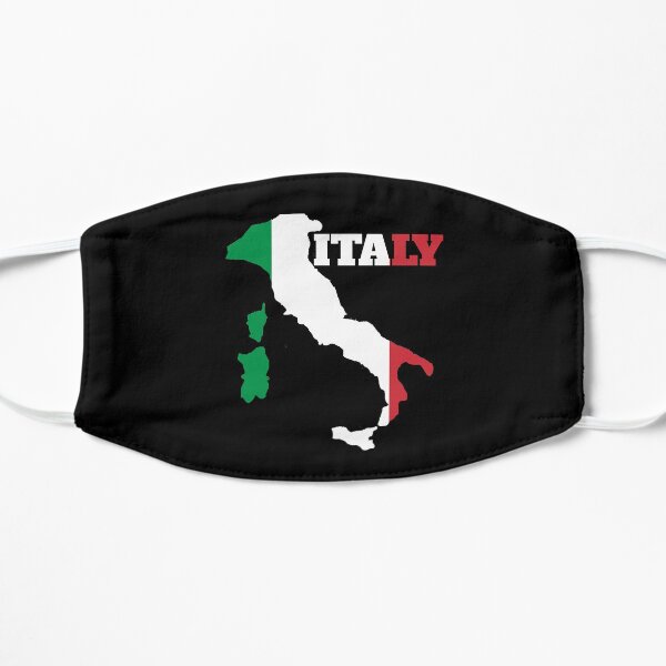 Italy map flag, Italiano Mask