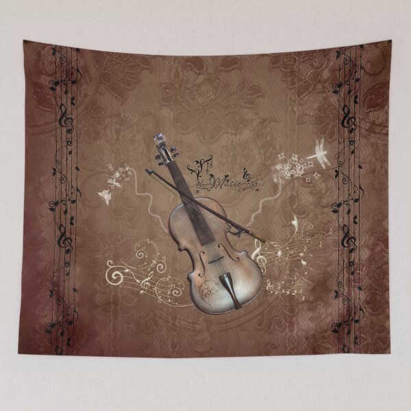 Item preview, Music, violin with violin bow designed and sold by nicky2342.