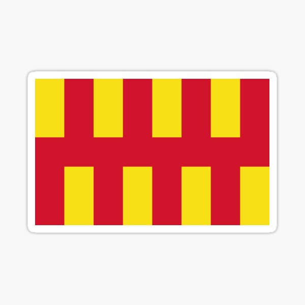 Northumberland flag Sticker