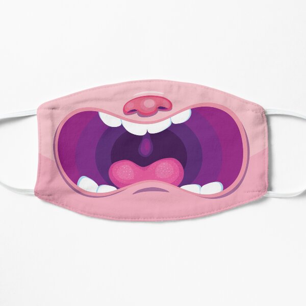 Open Mouth Flat Mask