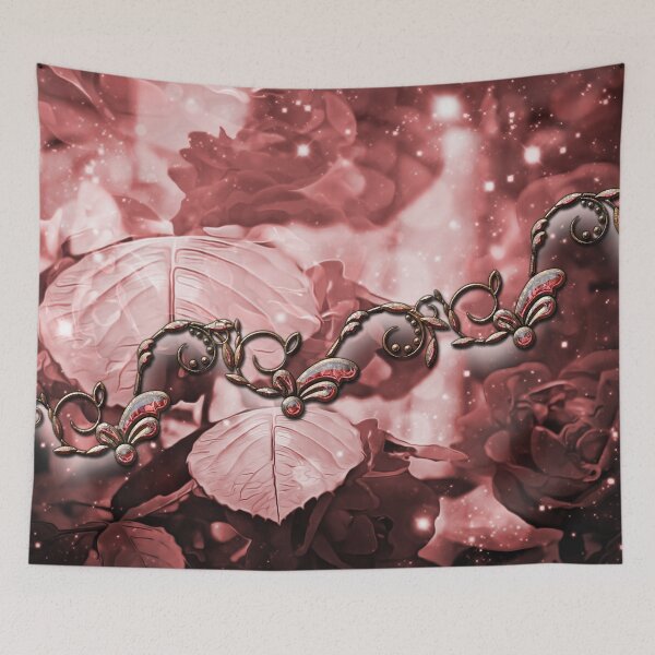 Item preview, Beautiful red floral design designed and sold by nicky2342.