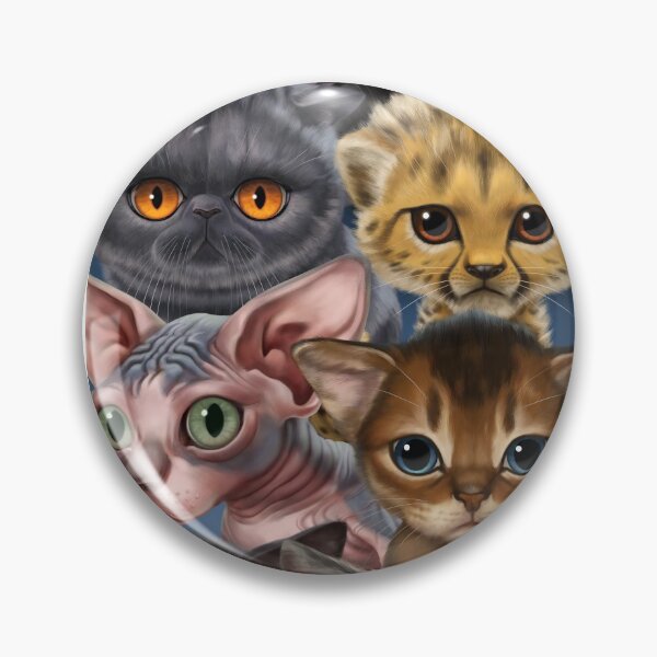 Item preview, Cat - a - clysm Purrfection designed and sold by Iker Paz Studio.
