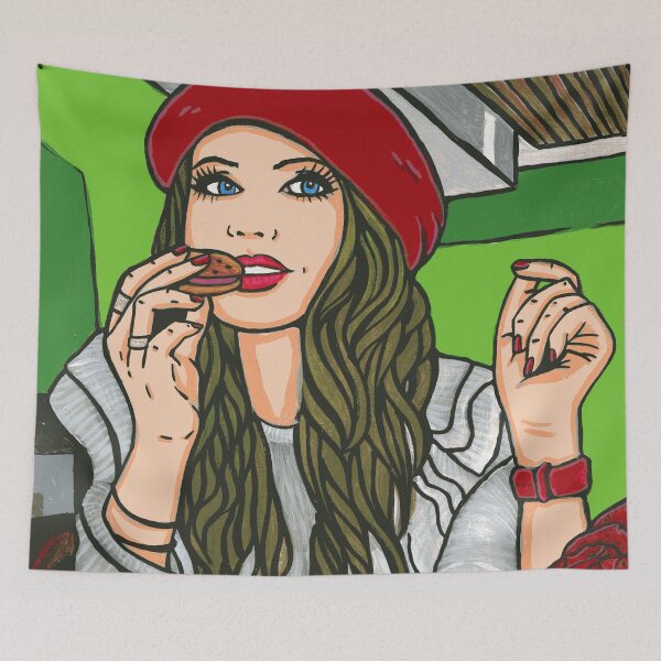Item preview, Cookies Pop Art Comic by Cristina Gálvez designed and sold by Cristina Galvez Viana.