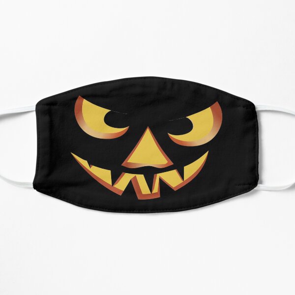 Pumpkin face for Halloween 3 Flat Mask