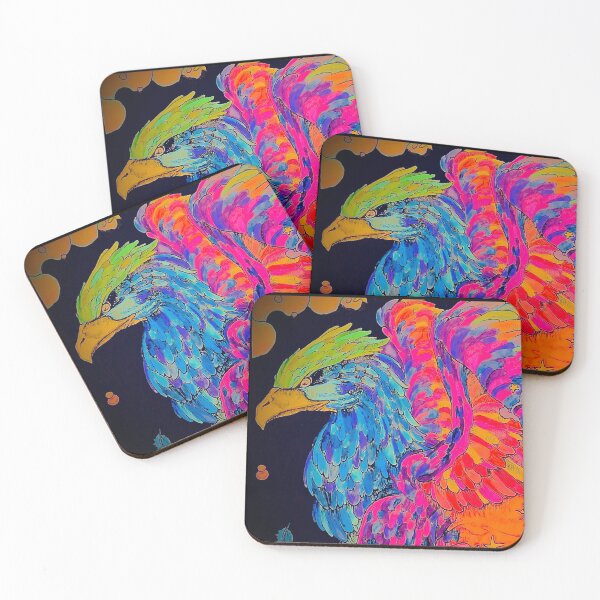 Item preview, Neon Phoenix designed and sold by OodleOfDoodles.