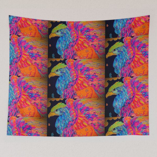 Item preview, Neon Phoenix designed and sold by OodleOfDoodles.