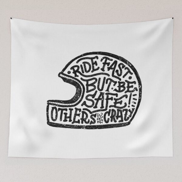 Item preview, Ride fast but be safe - black designed and sold by Simkone.