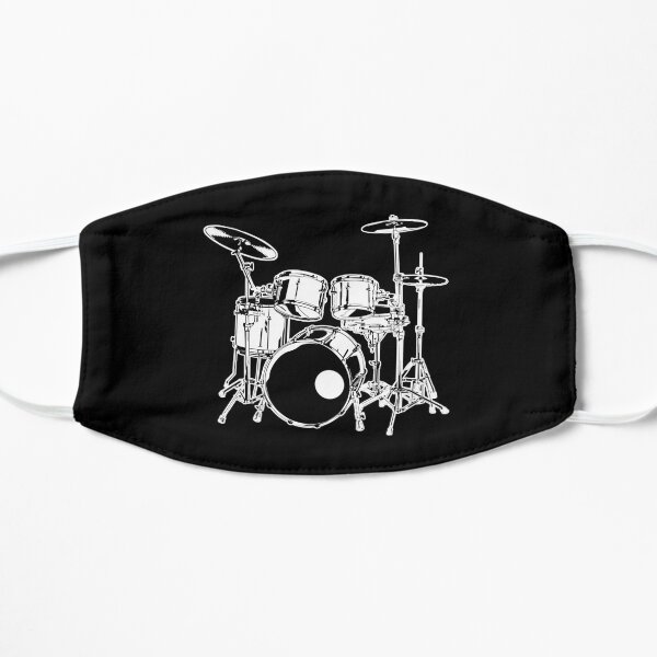 Rock Music Flat Mask