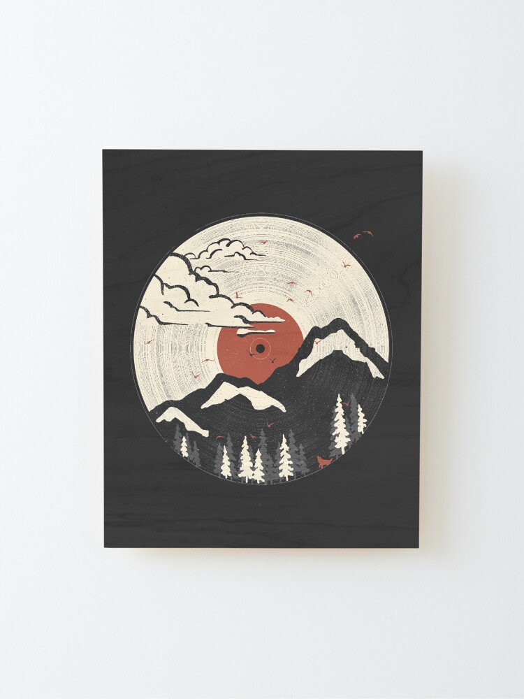 Alternate view of MTN LP... Mounted Print