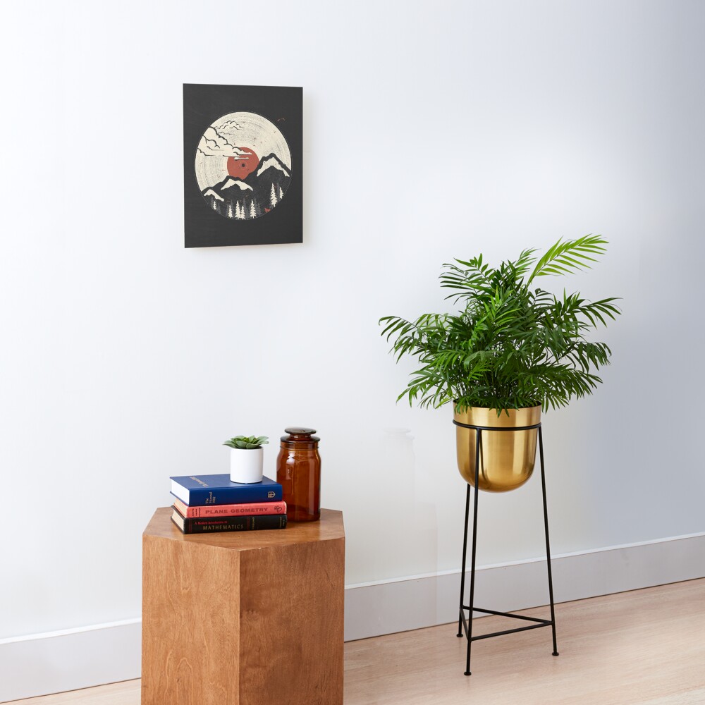 MTN LP... Mounted Print