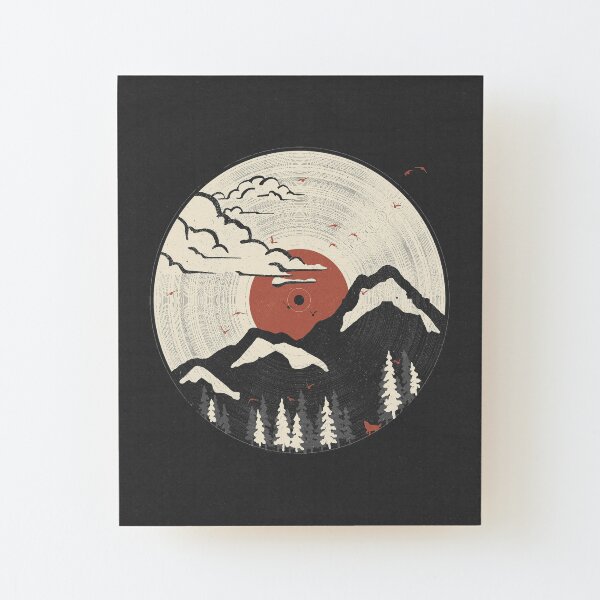 MTN LP... Wood Mounted Print