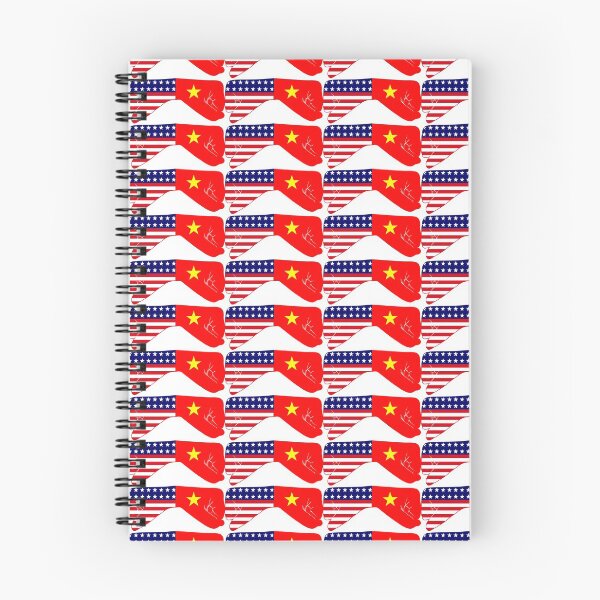 Item preview, Vietnam & USA Fist Bump Patriot Flag Series designed and sold by Carbon-Fibre Media.