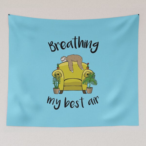 Item preview, Breathing My Best Air designed and sold by Milasneeze.
