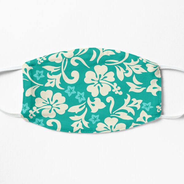 Kapalua Pareau Hawaiian Hibiscus - Wintergreen Flat Mask