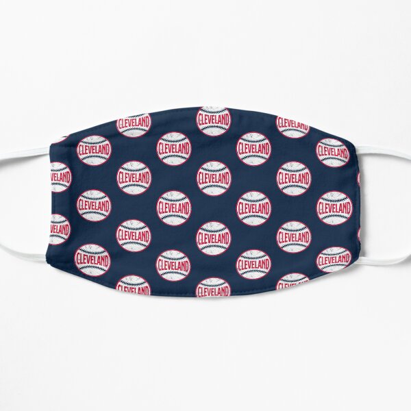 Cleveland Retro Baseball - Navy Flat Mask