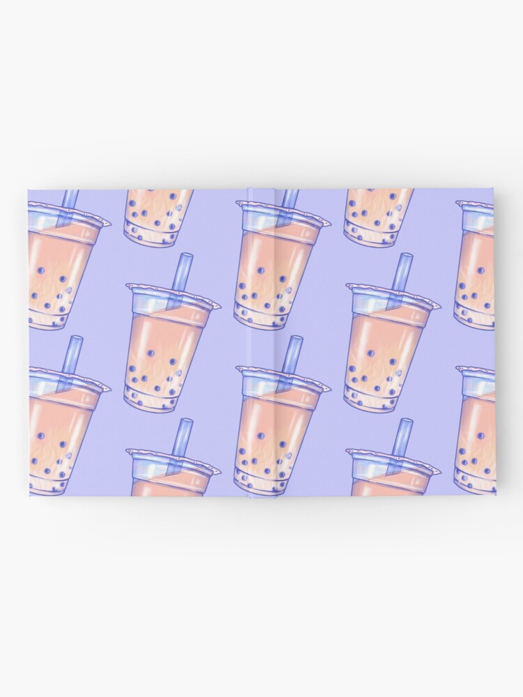 "Bubble Tea" Hardcover Journal by LauraOConnor Redbubble