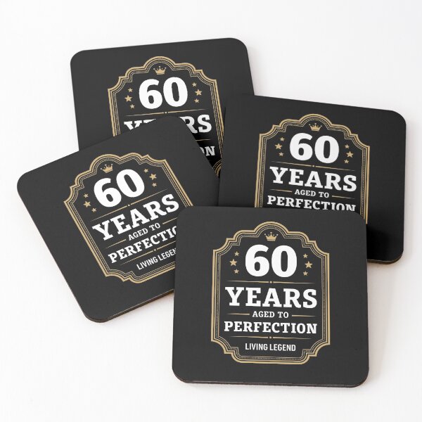 Item preview, 60 YEARS | AGED TO PERFECTION | LIVING LEGEND designed and sold by designdistiller.