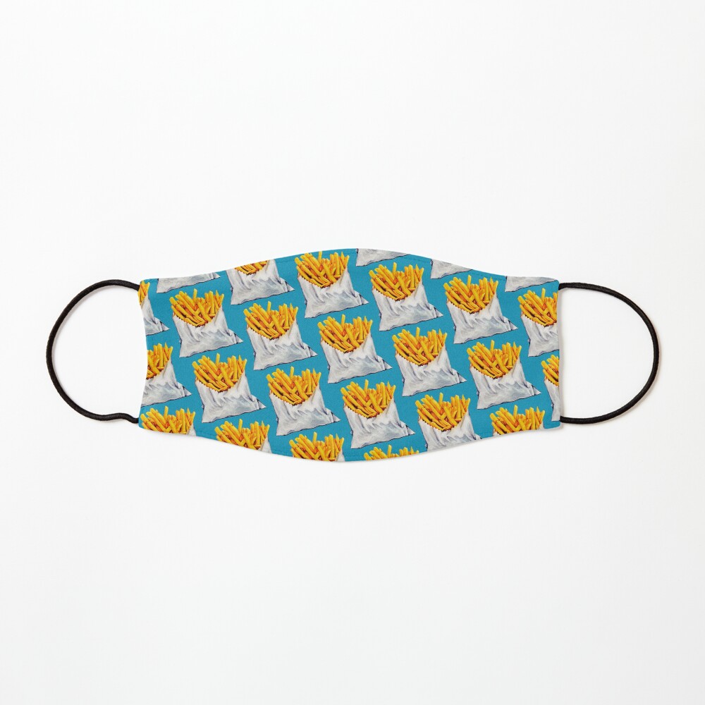 French Fries Pattern Mask